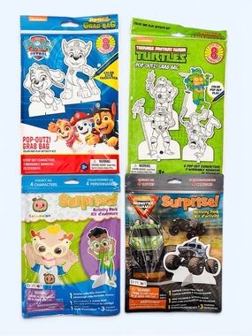 New 4pc Kids Suprise Activity Bundle